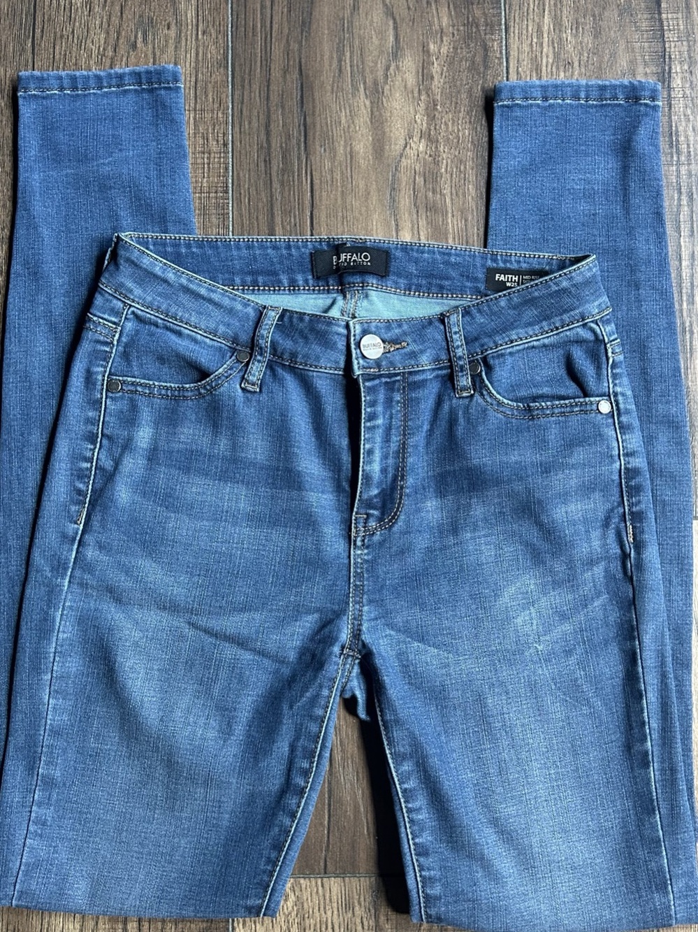 Buffalo David Bitton Denim Jean Shorts Blue W 25